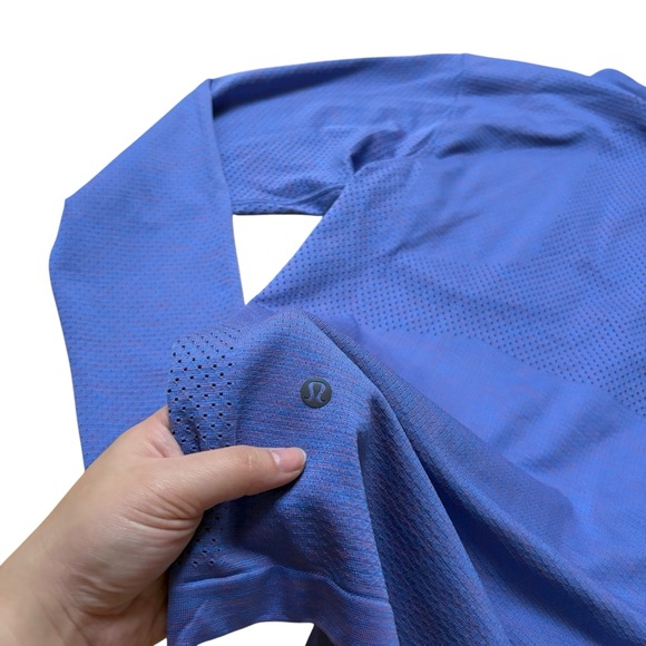 Lululemon Men Metal Vent Tech Midweight Half Zip Top Size Medium - Picture 5 of 5